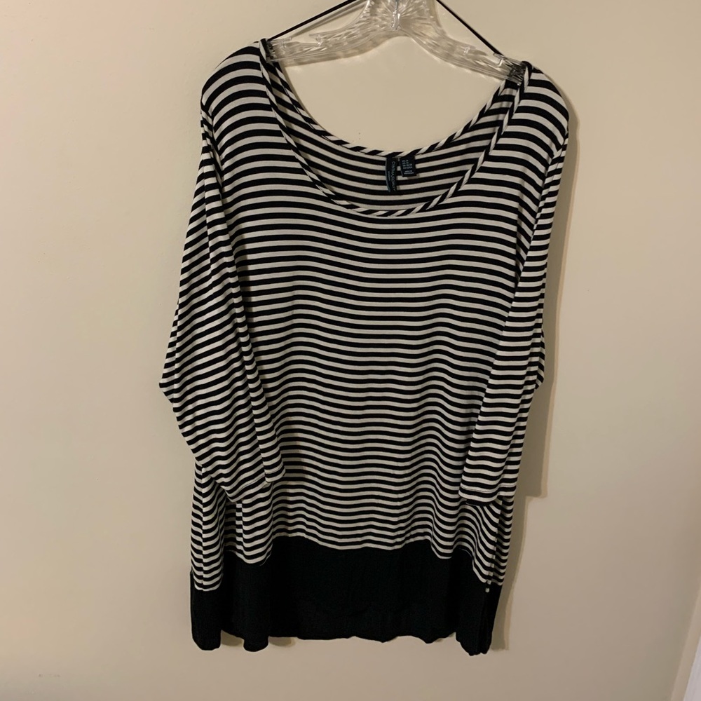 CYNTHIA ROWLEY Stripped Top size 3X - Picture 4 of 15